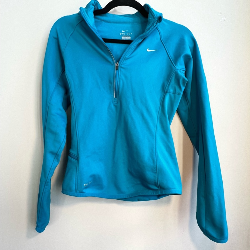Nike Dri Fit Quarter Zip Pullover (Winter Gear) XS